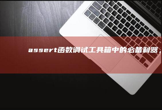 assert函数工具箱中的必备利器，简