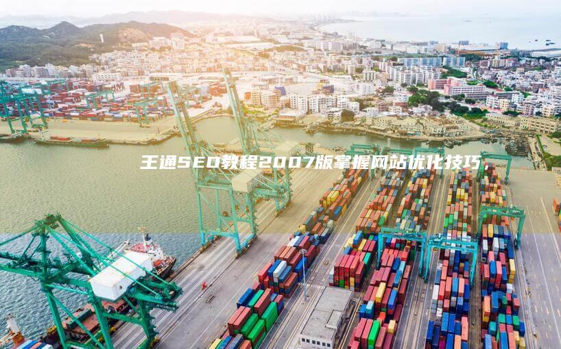 王通SEO2007版掌握网站优化技巧，