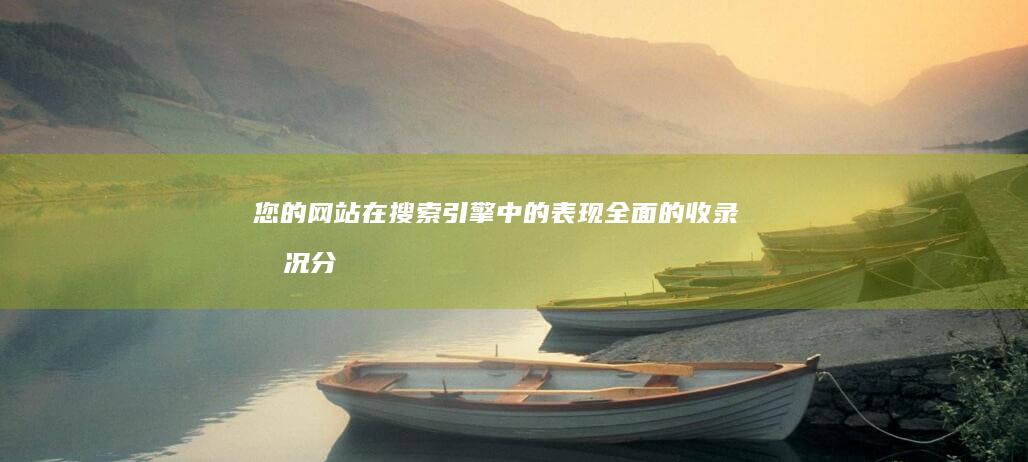 您的网站在搜索引擎中的表现：全面的收录情况分析 (网站搜索功能)