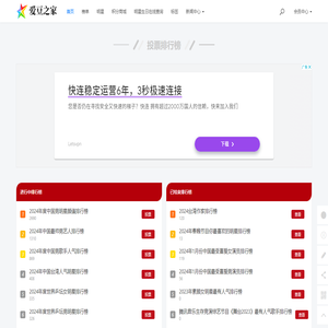 明星排行榜