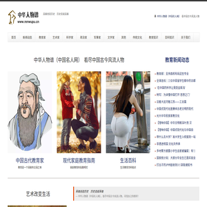 中华人物谱（中国名人网）