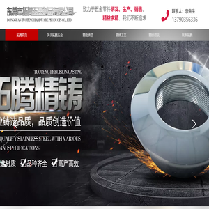 不锈钢五金精密脱蜡铸造加工