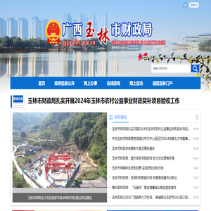 广西玉林市财政局网站