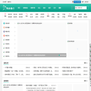 宠物喂养护理训练医疗健康